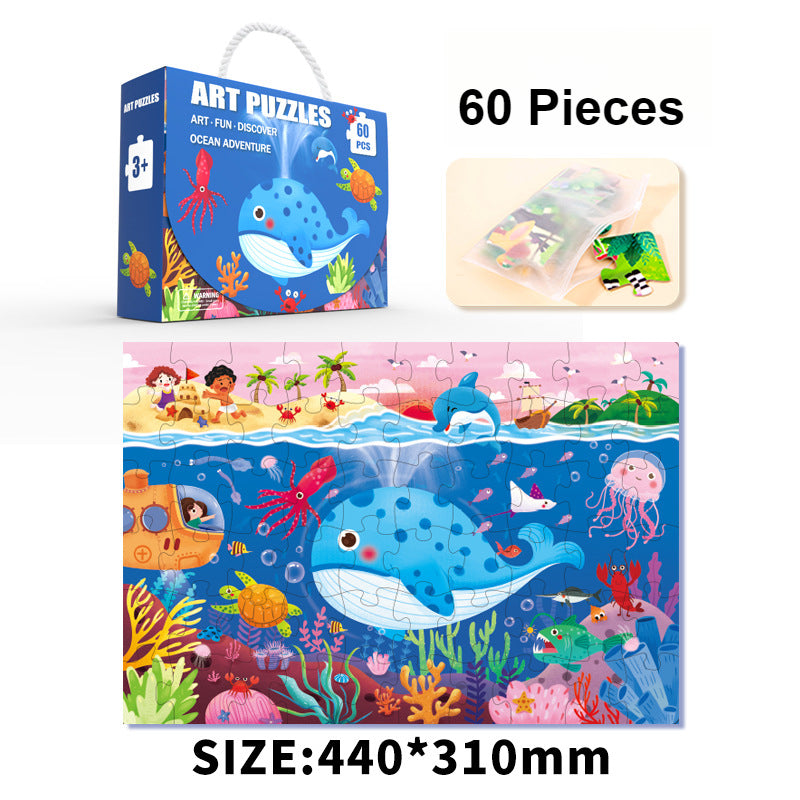 60pcs Educational Kids Puzzle