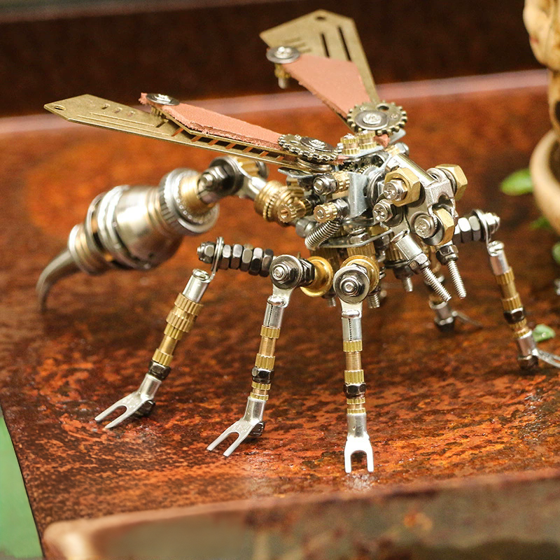 Mechanical Wasp Assembly 3D Puzzle
