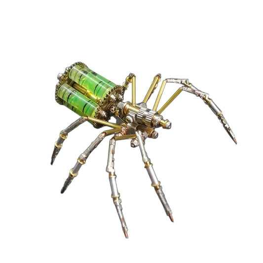 Steampunk Metal Puzzle Mechanical Insects Spider Series Model 100PCS+