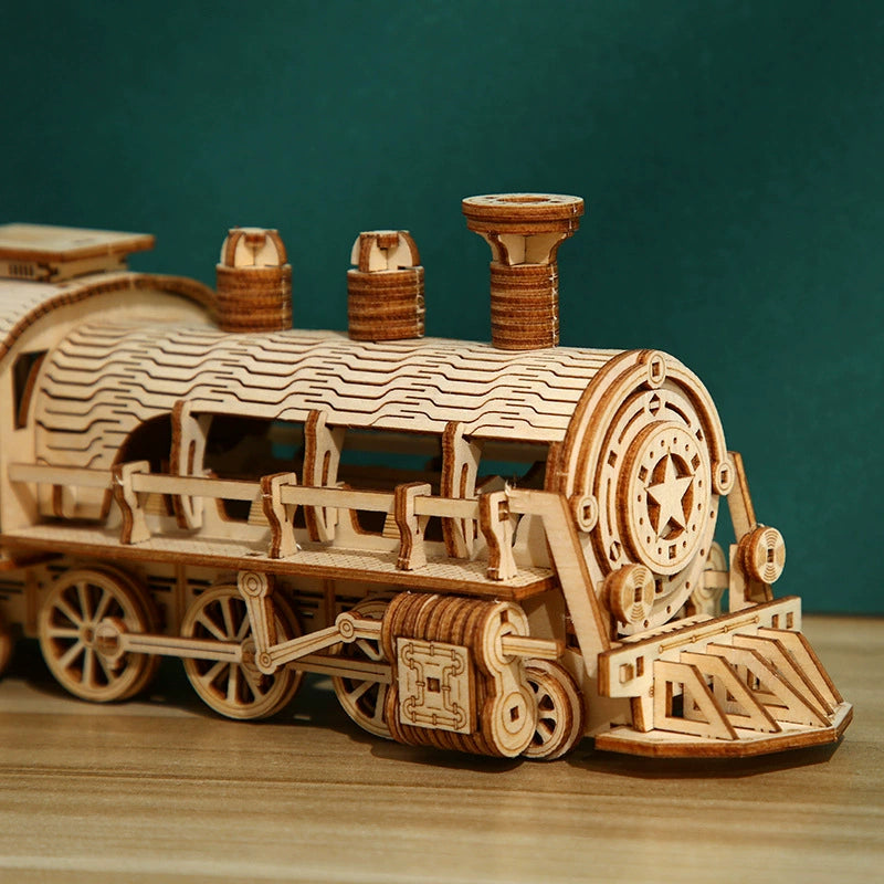 Mini Train Model Puzzle