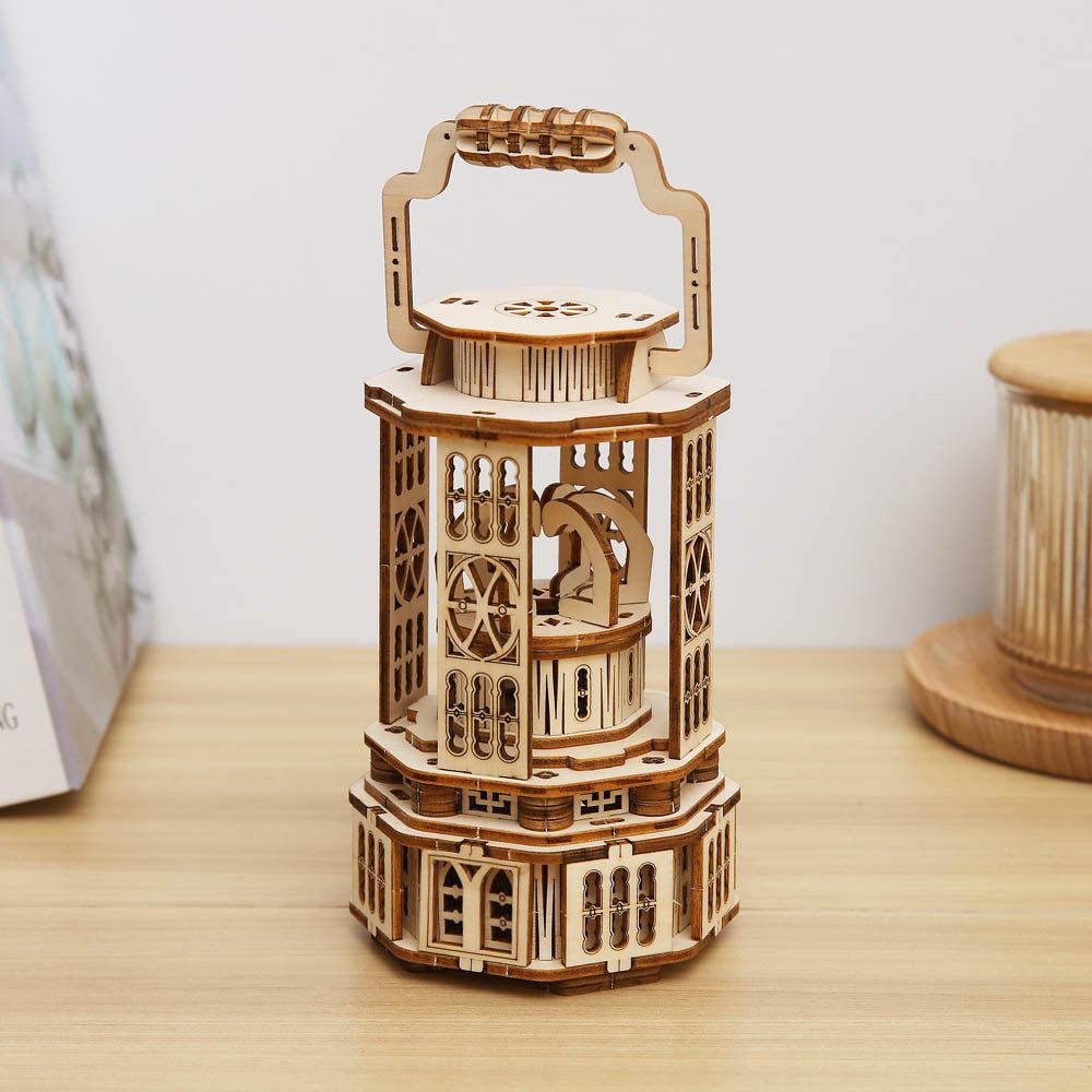 Classical Lantern 3D Wood Puzzle