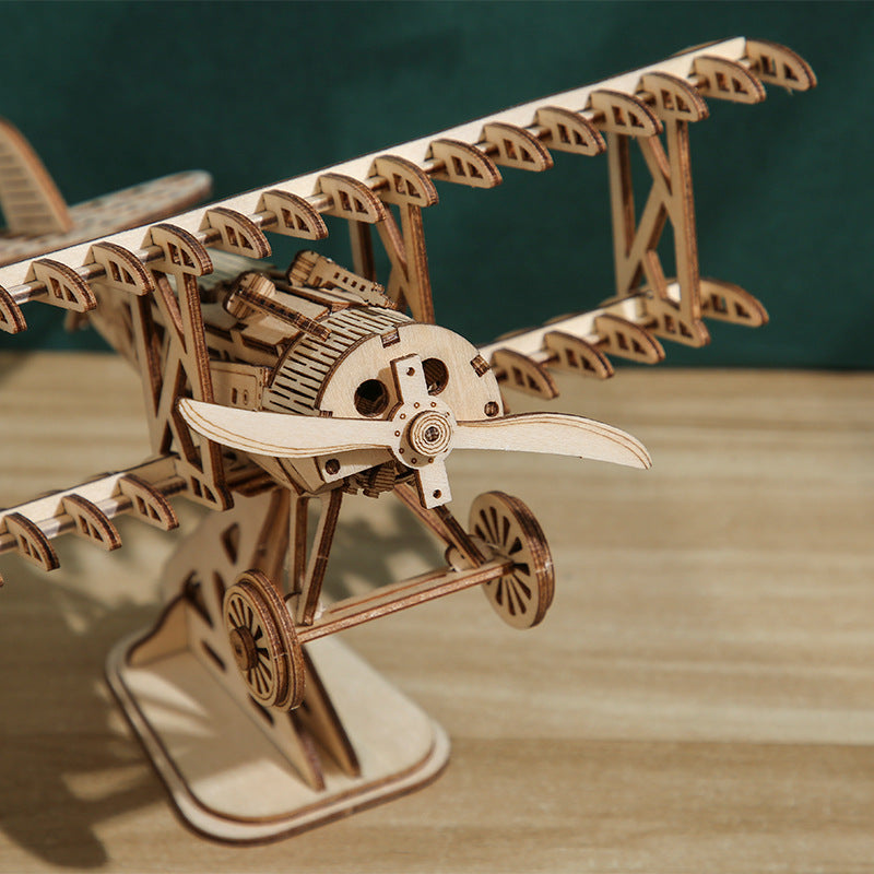 Ancient Aircraft 3D Wood Puzzle