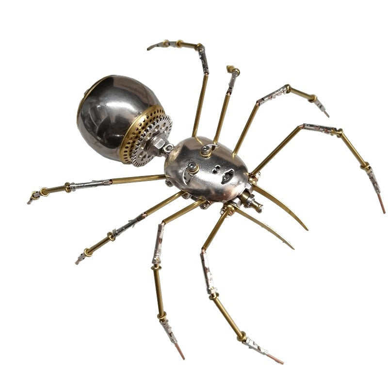 Steampunk Metal Puzzle Mechanical Insects Spider Series Model 100PCS+