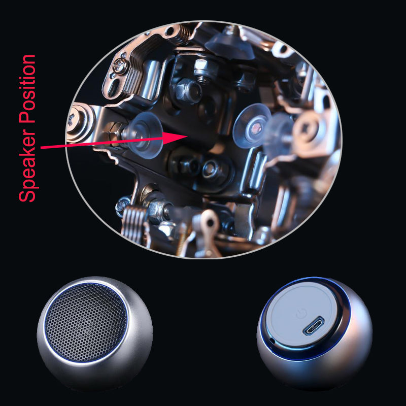 Mechanical Ape Assembly With Bluetooth Speaker 3D Puzzle Teens Adults Gift