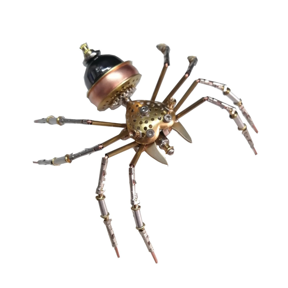 Steampunk Metal Puzzle Mechanical Insects Spider Series Model 100PCS+