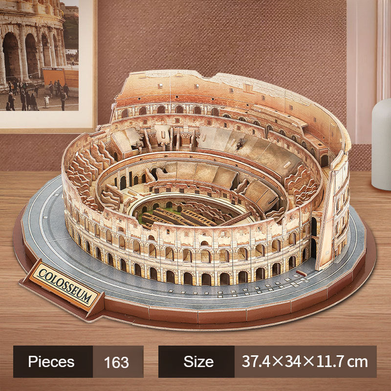 ROME Colosseum Puzzle Model