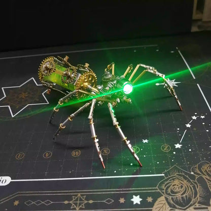 Steampunk Metal Puzzle Mechanical Insects Spider Series Model 100PCS+