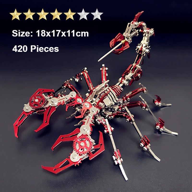 Steel Scorpion Model Puzzle