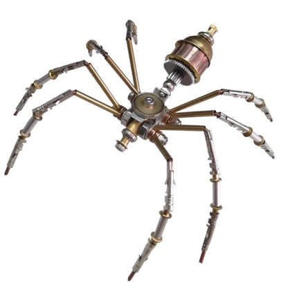 Steampunk Metal Puzzle Mechanical Insects Spider Series Model 100PCS+