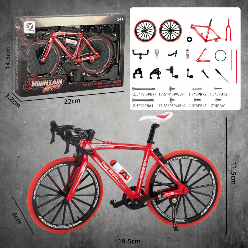 Alloy Bicycle Model Puzzle