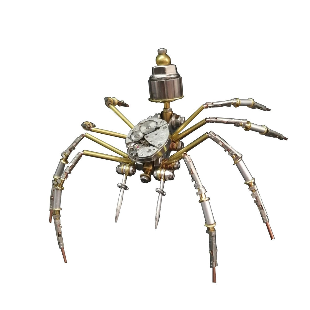 Steampunk Metal Puzzle Mechanical Insects Spider Series Model 100PCS+