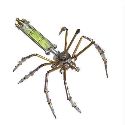 Steampunk Metal Puzzle Mechanical Insects Spider Series Model 100PCS+
