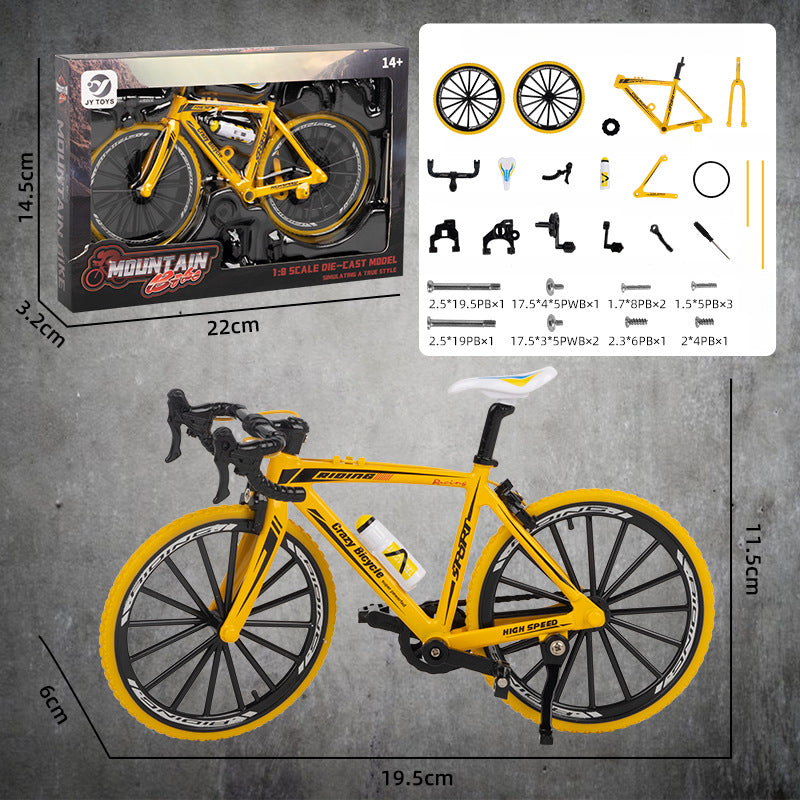 Alloy Bicycle Model Puzzle