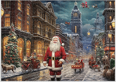 Christmas Street Puzzle