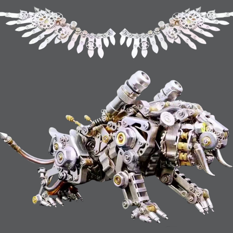 Bengal Tiger 700PCS+ 3D Metal Kits Assembly Model Building Animal Series