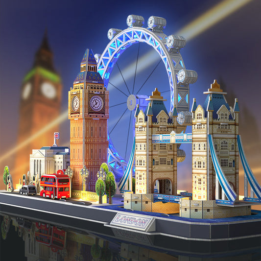 City night view of London Puzzle