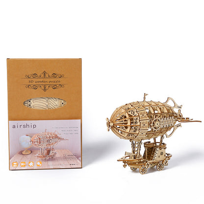 Wooden Airship Puzzle