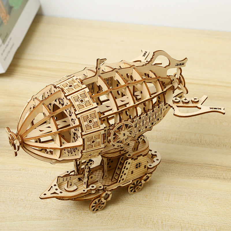 Wooden Airship Puzzle