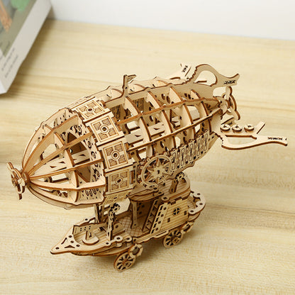 Wooden Airship Puzzle