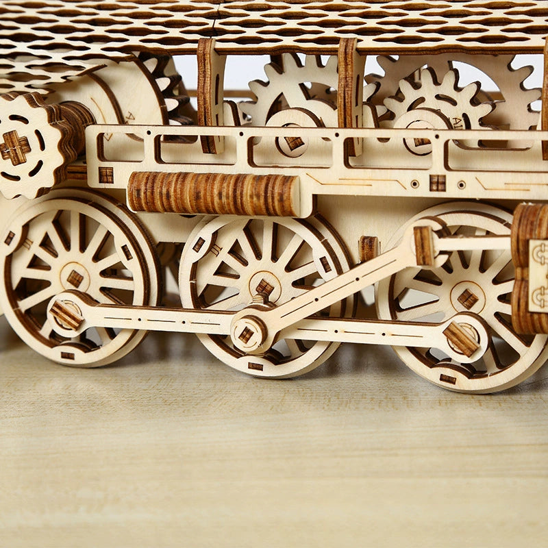 Geared Steam Train Puzzle