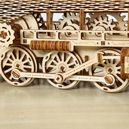 Geared Steam Train Puzzle
