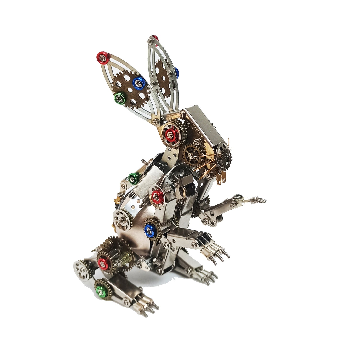Steampunk Metal Bunny Model 3D DIY Assembly Kits