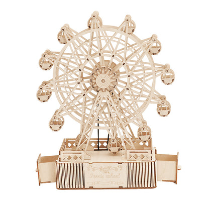 Ferris Wheel Music Box 3D Wood Puzzle
