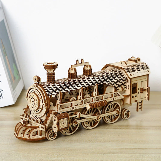 Geared Steam Train Puzzle