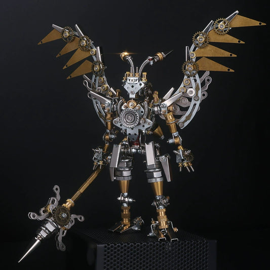 3D Metal Assembly Chinese Style Robot Model Creative Collection Crafts