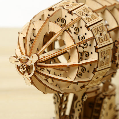 Wooden Airship Puzzle