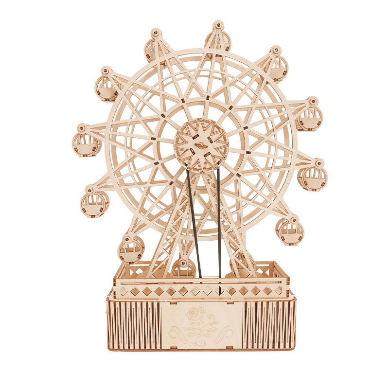 Ferris Wheel Music Box 3D Wood Puzzle