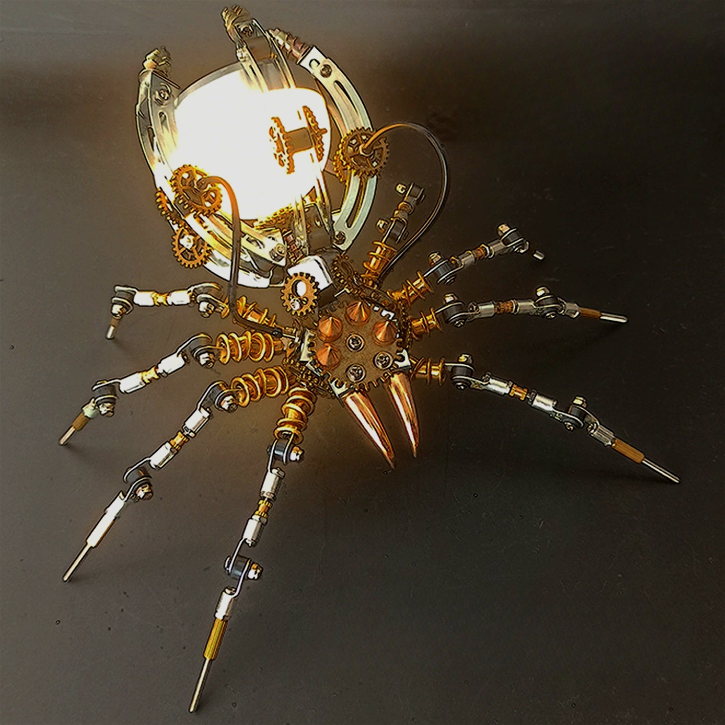 Halloween Spider Metal Model Kits DIY 512pcs