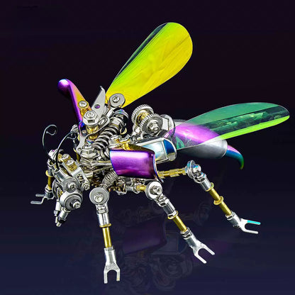 Cool Mechanical Wasp Assembly 3D Metal Puzzle for Teens Adult