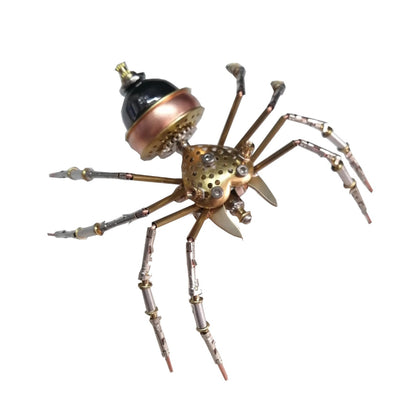Steampunk Metal Puzzle Mechanical Insects Spider Series Model 100PCS+