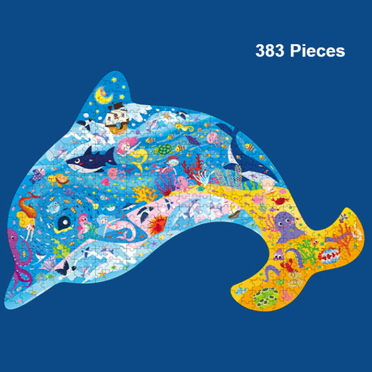 Dolphin Special-shaped Puzzle